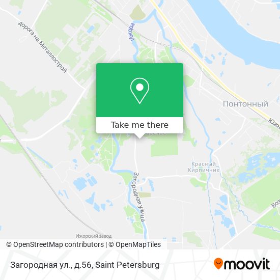 Загородная ул., д.56 map