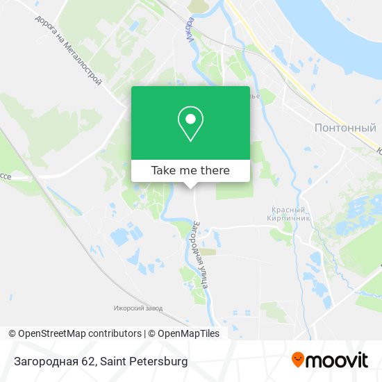 Загородная 62 map