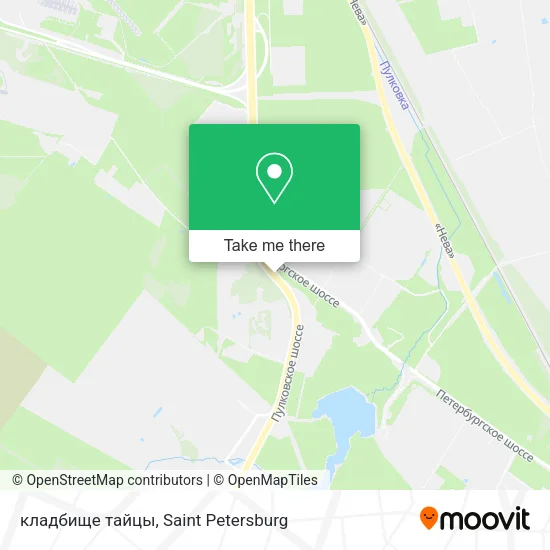 кладбище тайцы map
