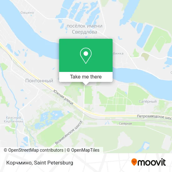 Корчмино map