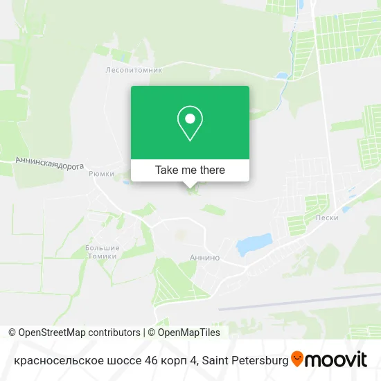 красносельское шоссе 46 корп 4 map