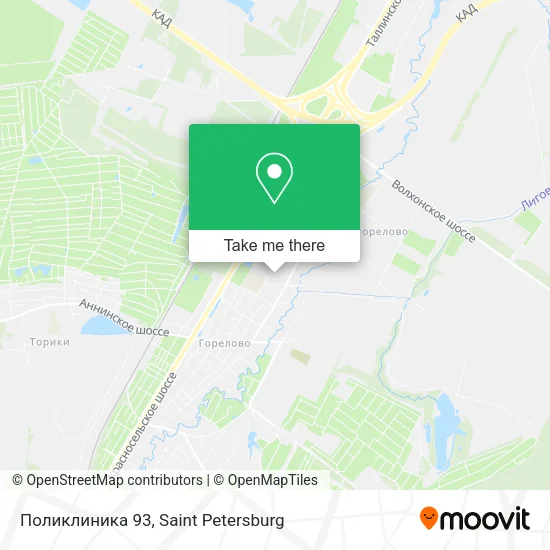 Поликлиника 93 map