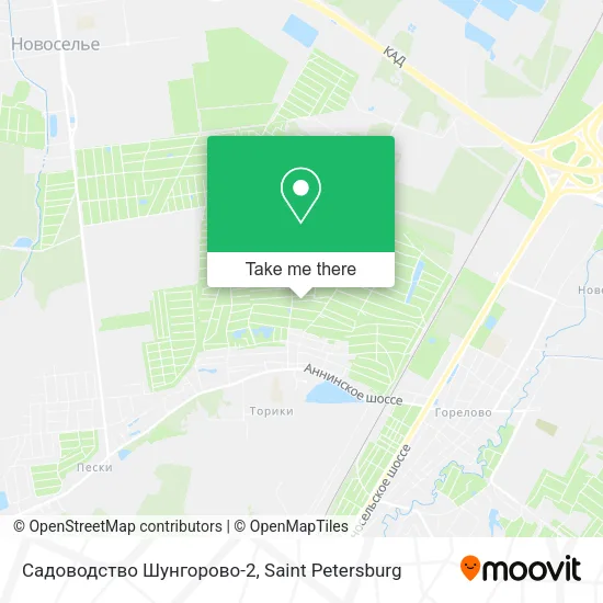 Садоводство Шунгорово-2 map