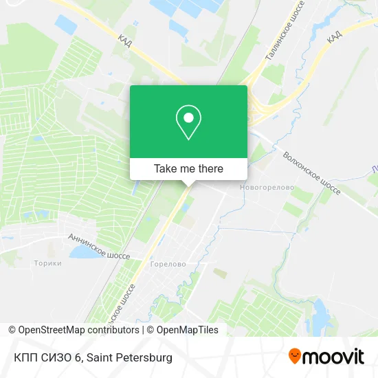 КПП СИЗО 6 map