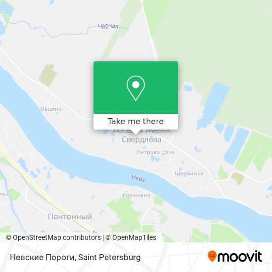 Невские Пороги map