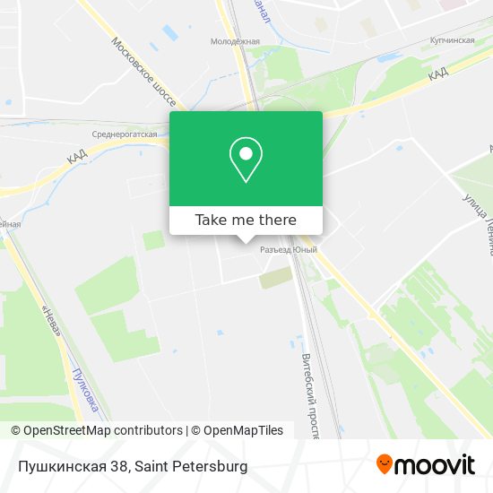 Пушкинская 38 map