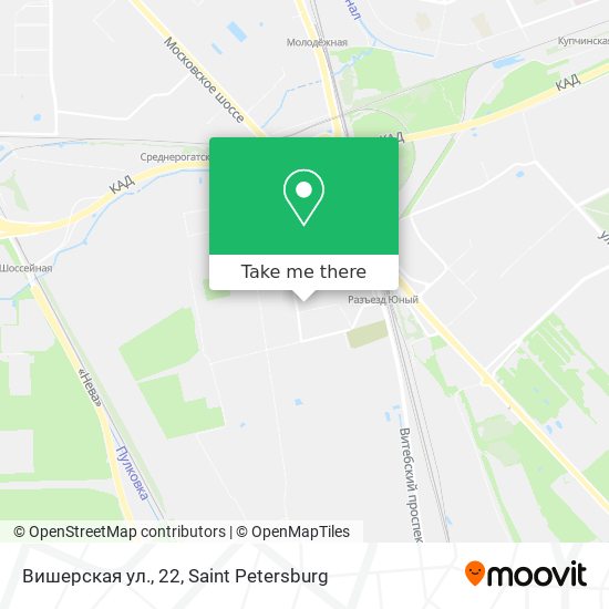 Вишерская ул., 22 map
