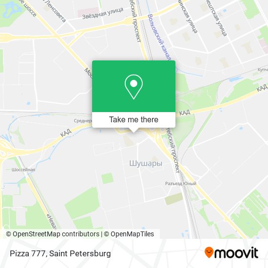 Pizza 777 map