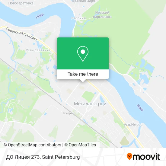 ДО Лицея 273 map