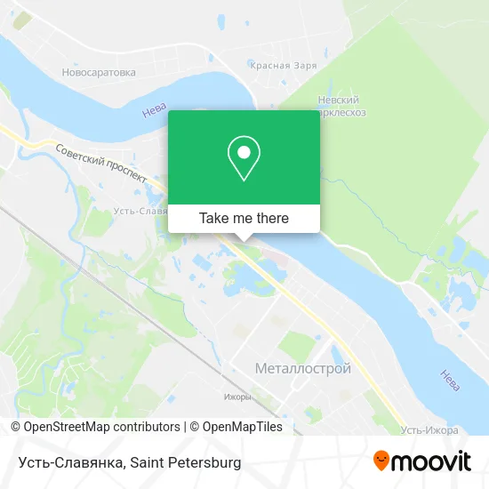 Усть-Славянка map