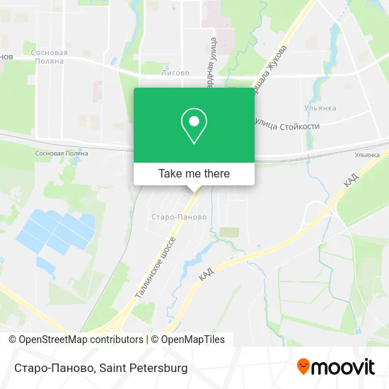 Старо-Паново map