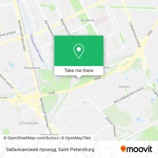 Забалканский проезд map