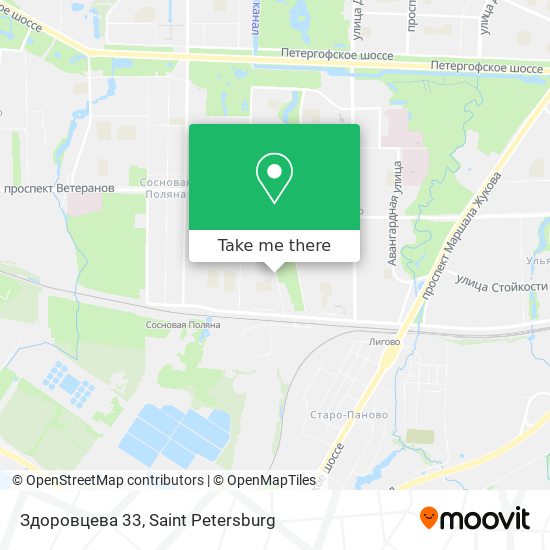 Здоровцева 33 map