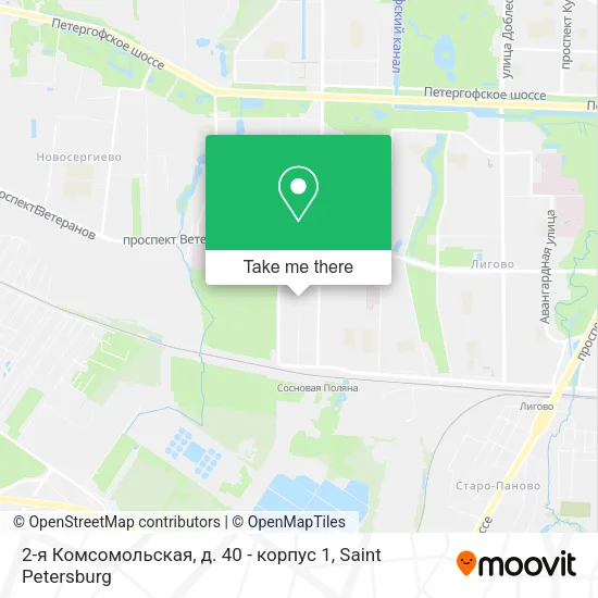 2-я Комсомольская, д. 40 - корпус 1 map