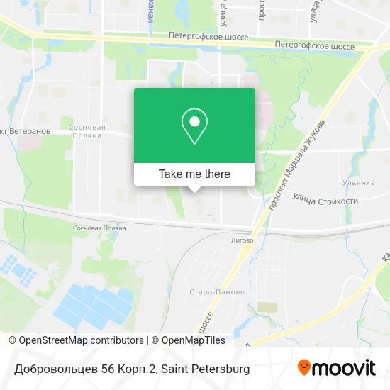 Добровольцев 56 Корп.2 map