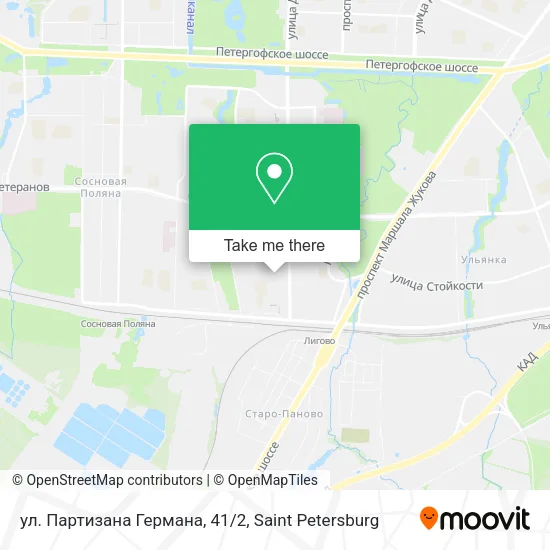 ул. Партизана Германа, 41/2 map