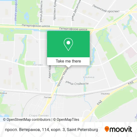 просп. Ветеранов, 114, корп. 3 map