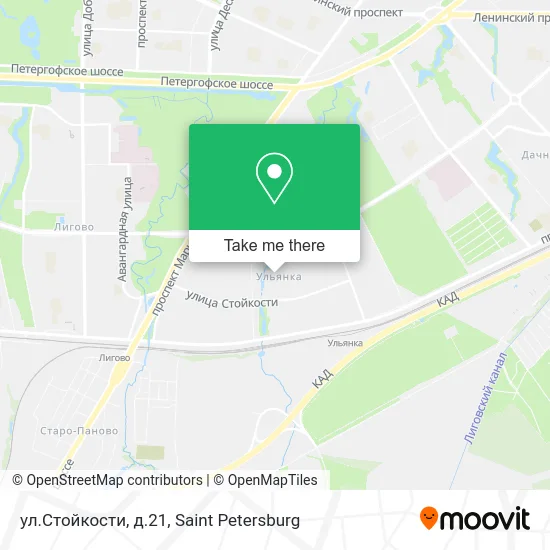 ул.Стойкости, д.21 map