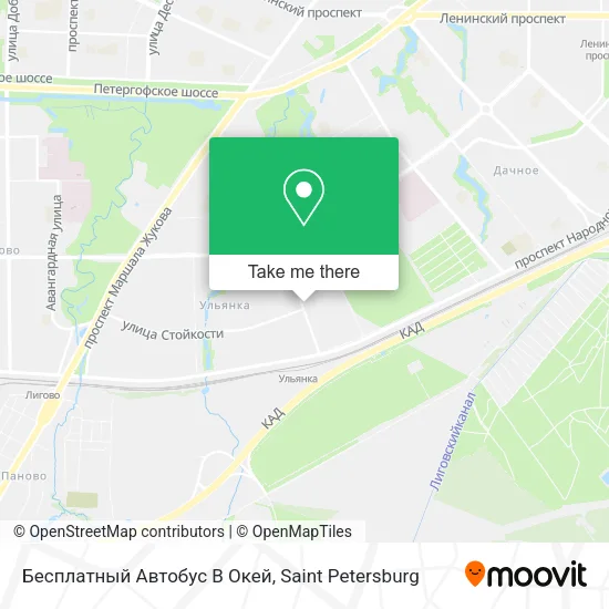 Бесплатный Автобус В Окей map