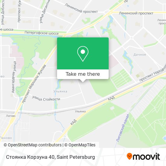 Стоянка Корзуна 40 map