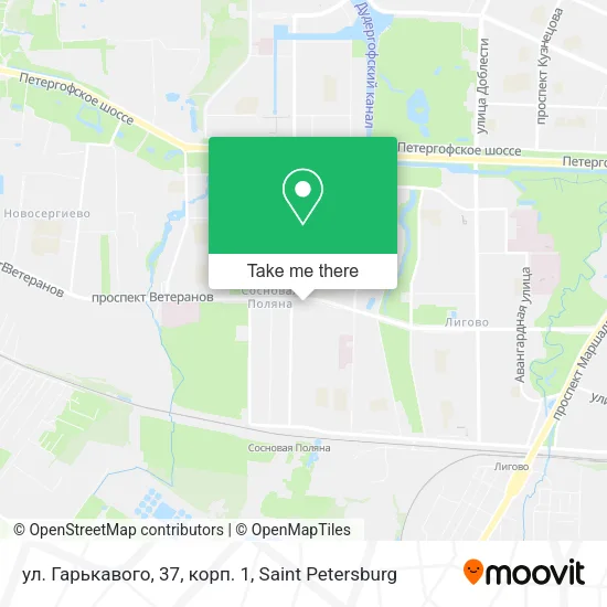 ул. Гарькавого, 37, корп. 1 map