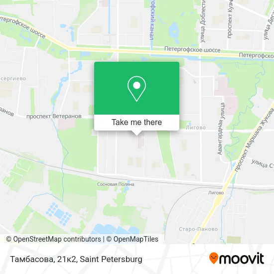 Тамбасова, 21к2 map