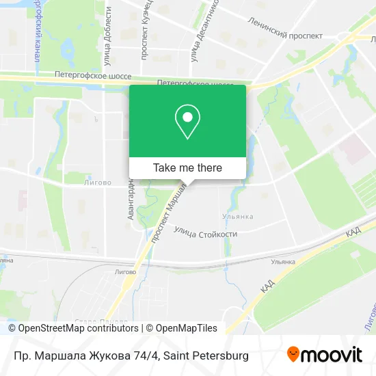 Пр. Маршала Жукова 74/4 map