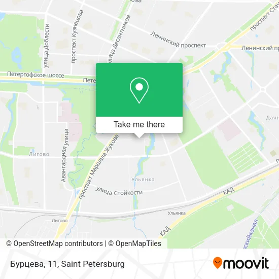 Бурцева, 11 map