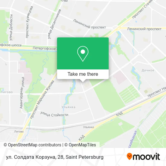 ул. Солдата Корзуна, 28 map