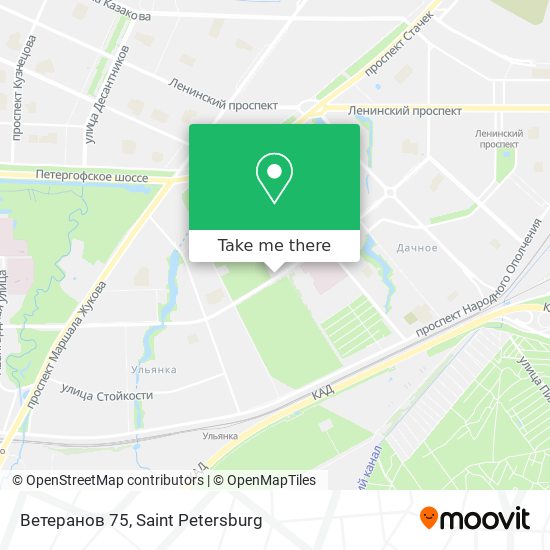 Ветеранов 75 map