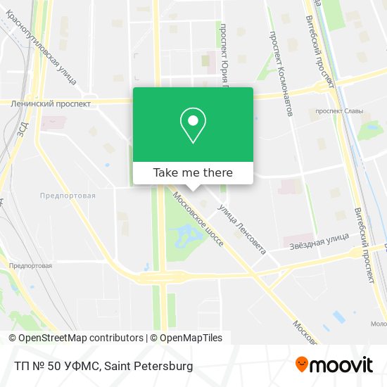 ТП № 50 УФМС map