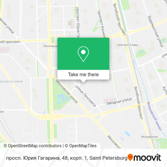 просп. Юрия Гагарина, 48, корп. 1 map