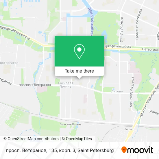просп. Ветеранов, 135, корп. 3 map
