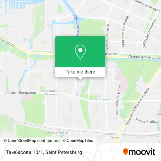 Тамбасова 10/1 map