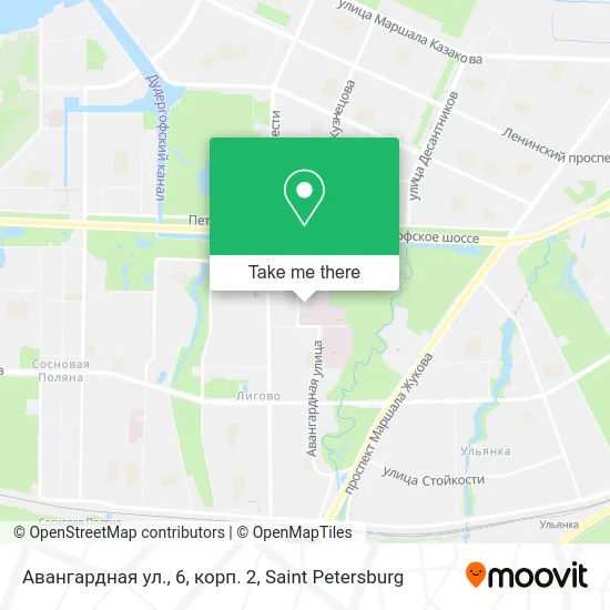 Авангардная ул., 6, корп. 2 map
