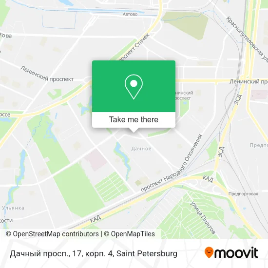 Дачный просп., 17, корп. 4 map