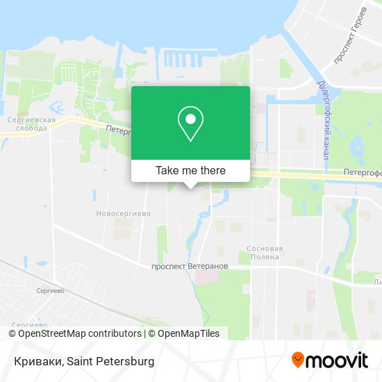 Криваки map
