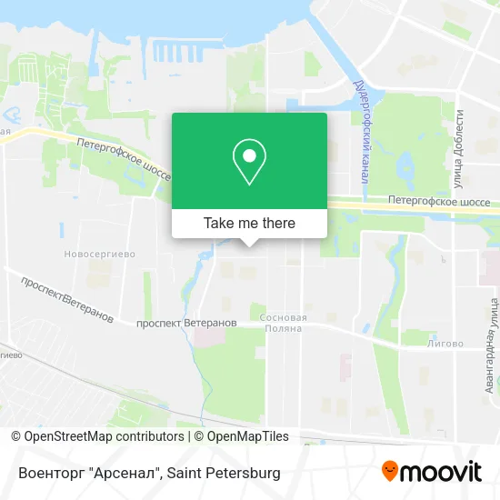 Военторг "Арсенал" map