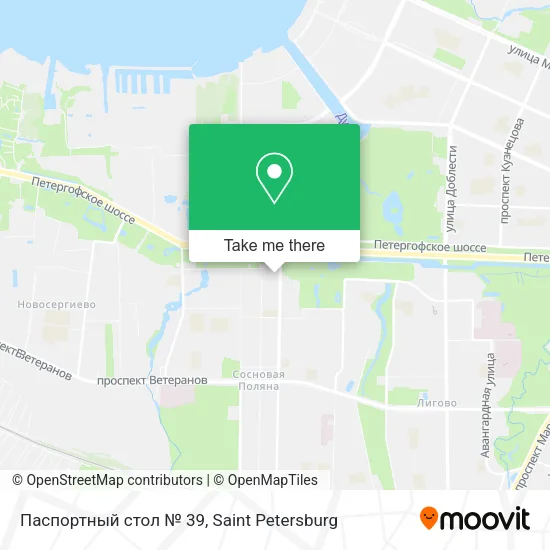 Паспортный стол № 39 map
