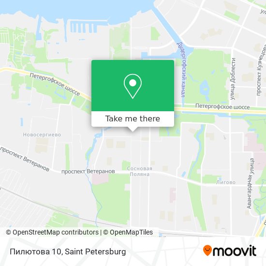 Пилютова 10 map