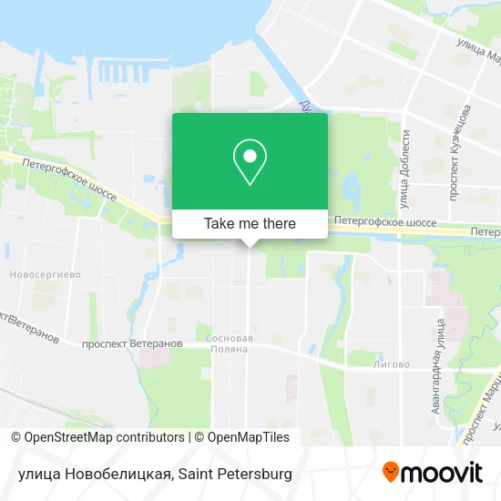 улица Новобелицкая map