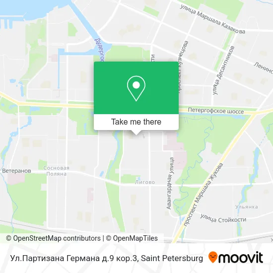 Ул.Партизана Германа д.9 кор.3 map