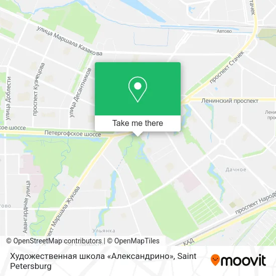 Художественная школа «Александрино» map