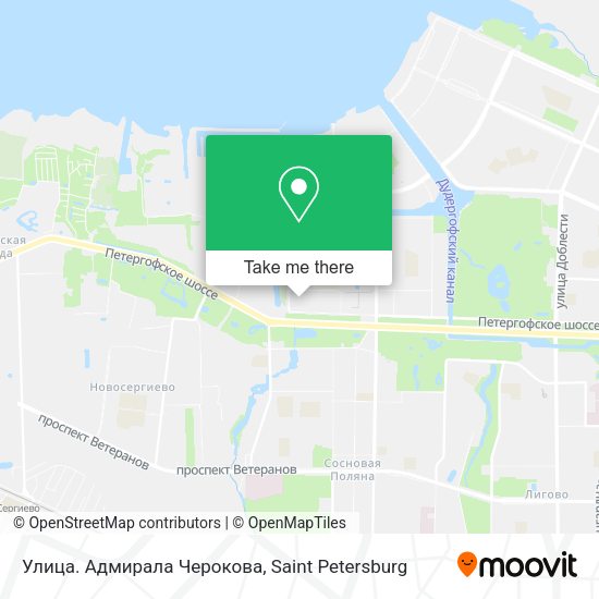 Улица. Адмирала Черокова map