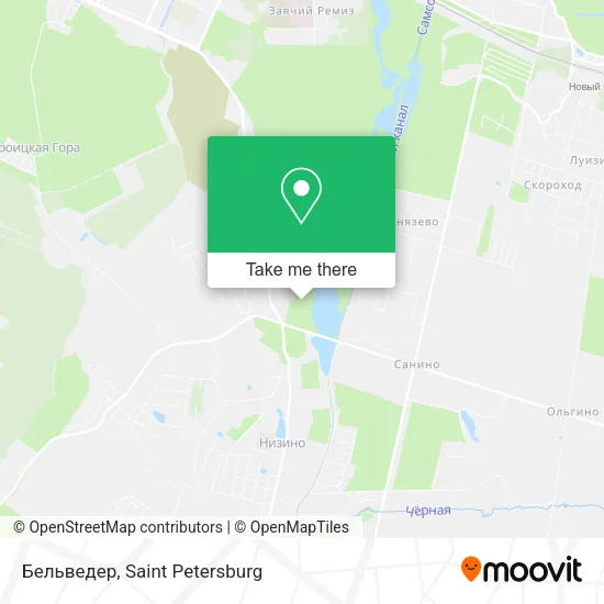 Бельведер map