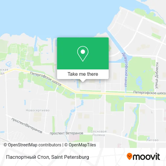 Паспортный Стол map
