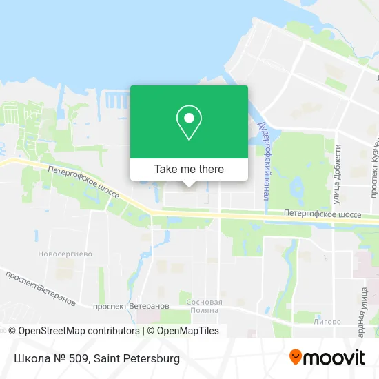 Школа № 509 map