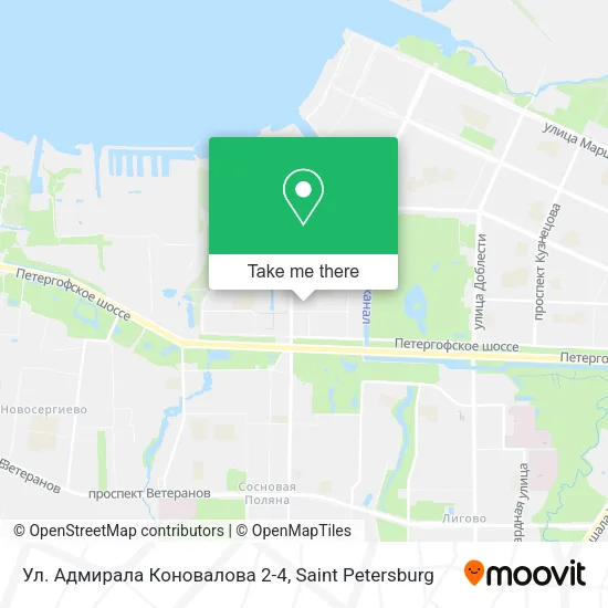 Ул. Адмирала Коновалова 2-4 map