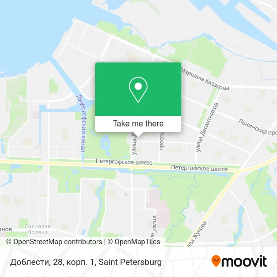 Доблести, 28, корп. 1 map