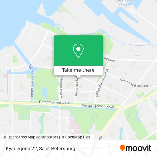 Кузнецова 22 map